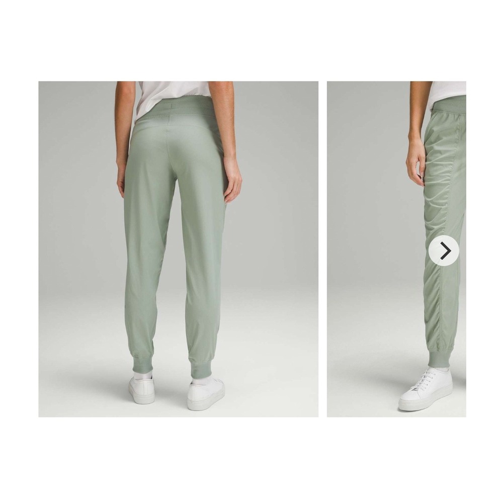 Lululemon Dance Studio Mid-Rise Jogger Full Length Palm Court Green Size 4